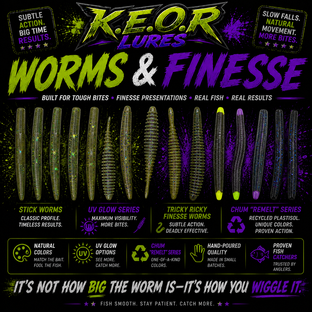 Worms & Finesse