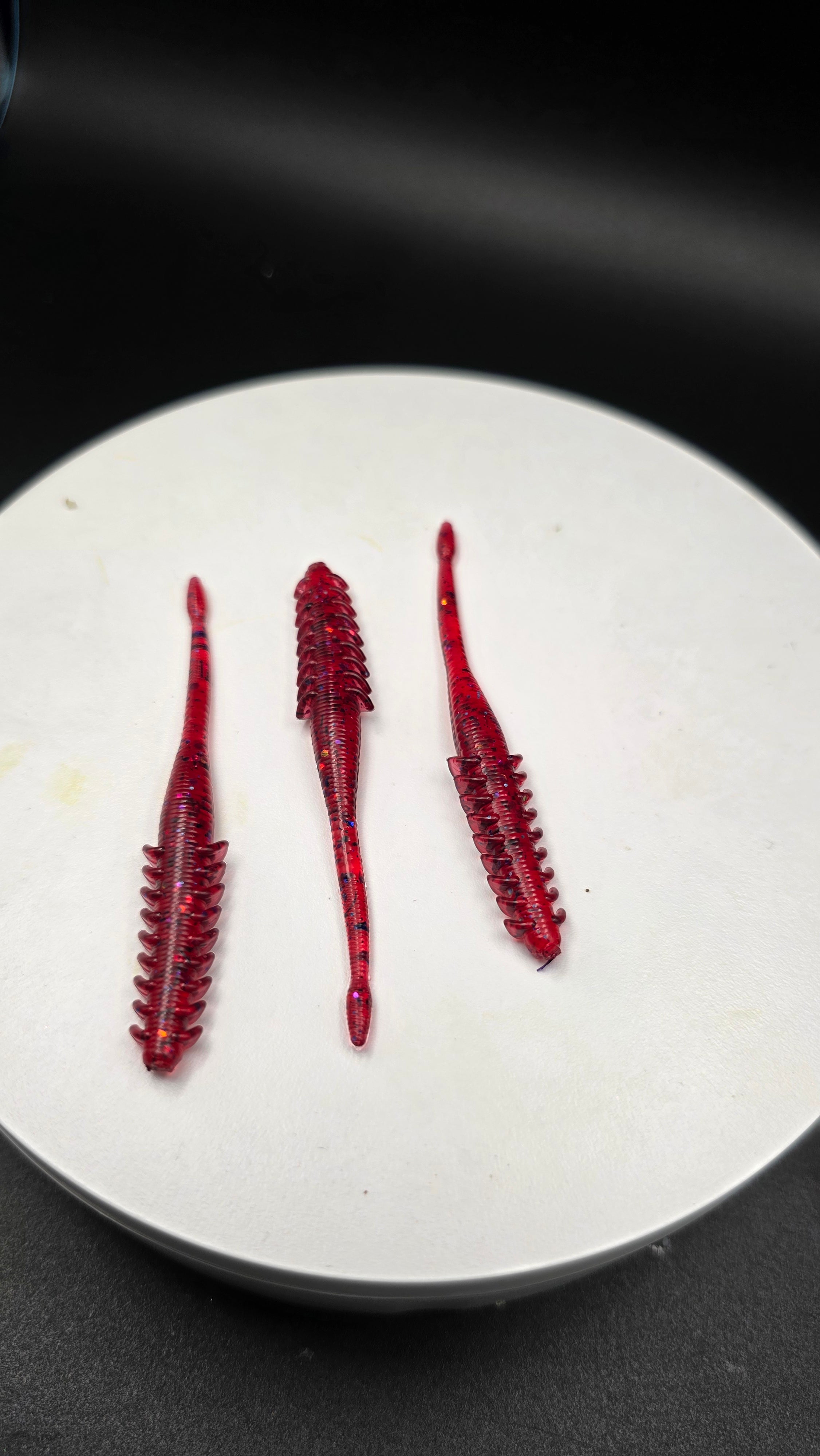 2.8" - Bloodshot Finesse Worm