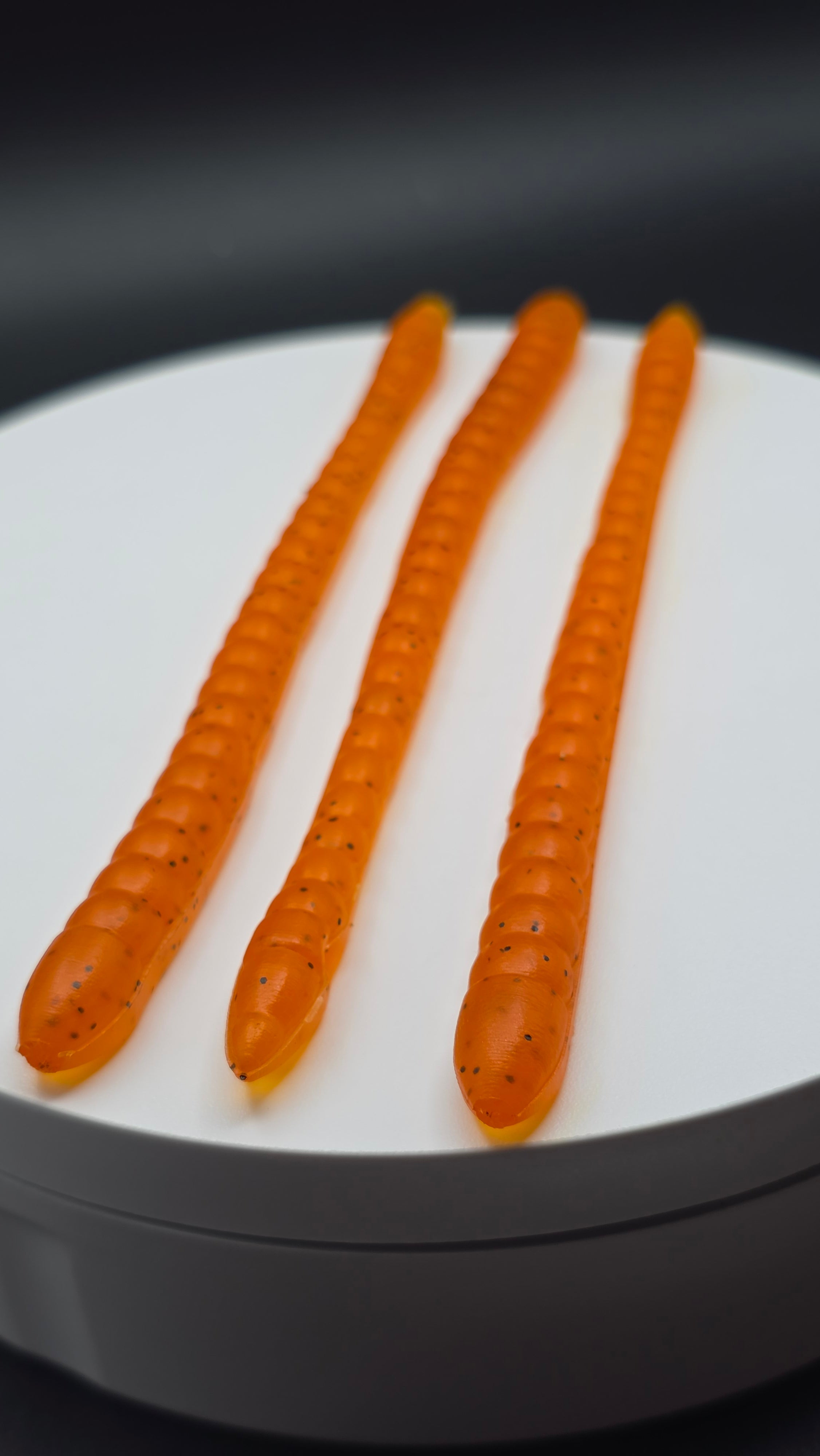 12pc. Shakey Head Finesse Worm - 5"
