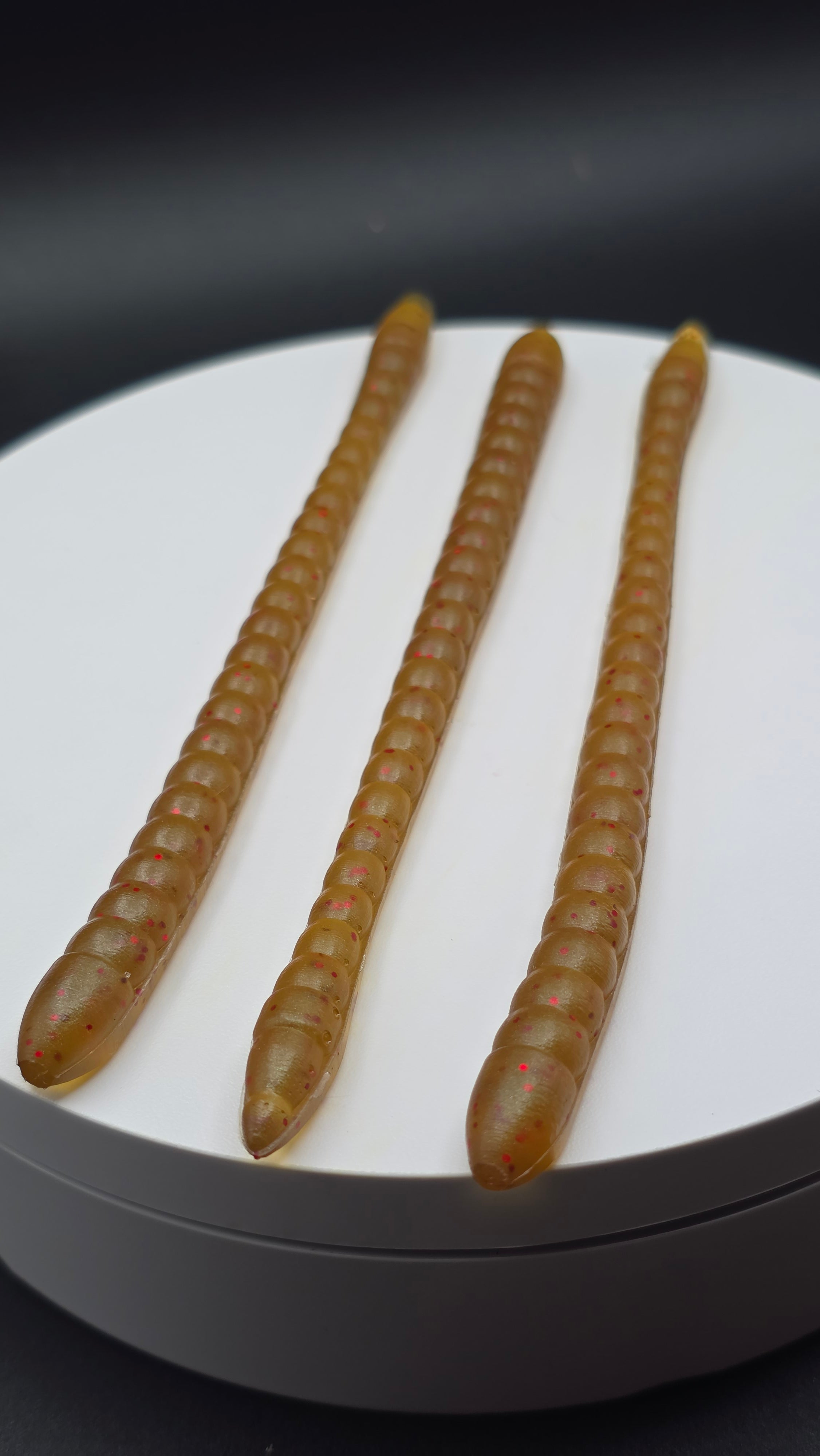 12pc. Shakey Head Finesse Worm - 5"
