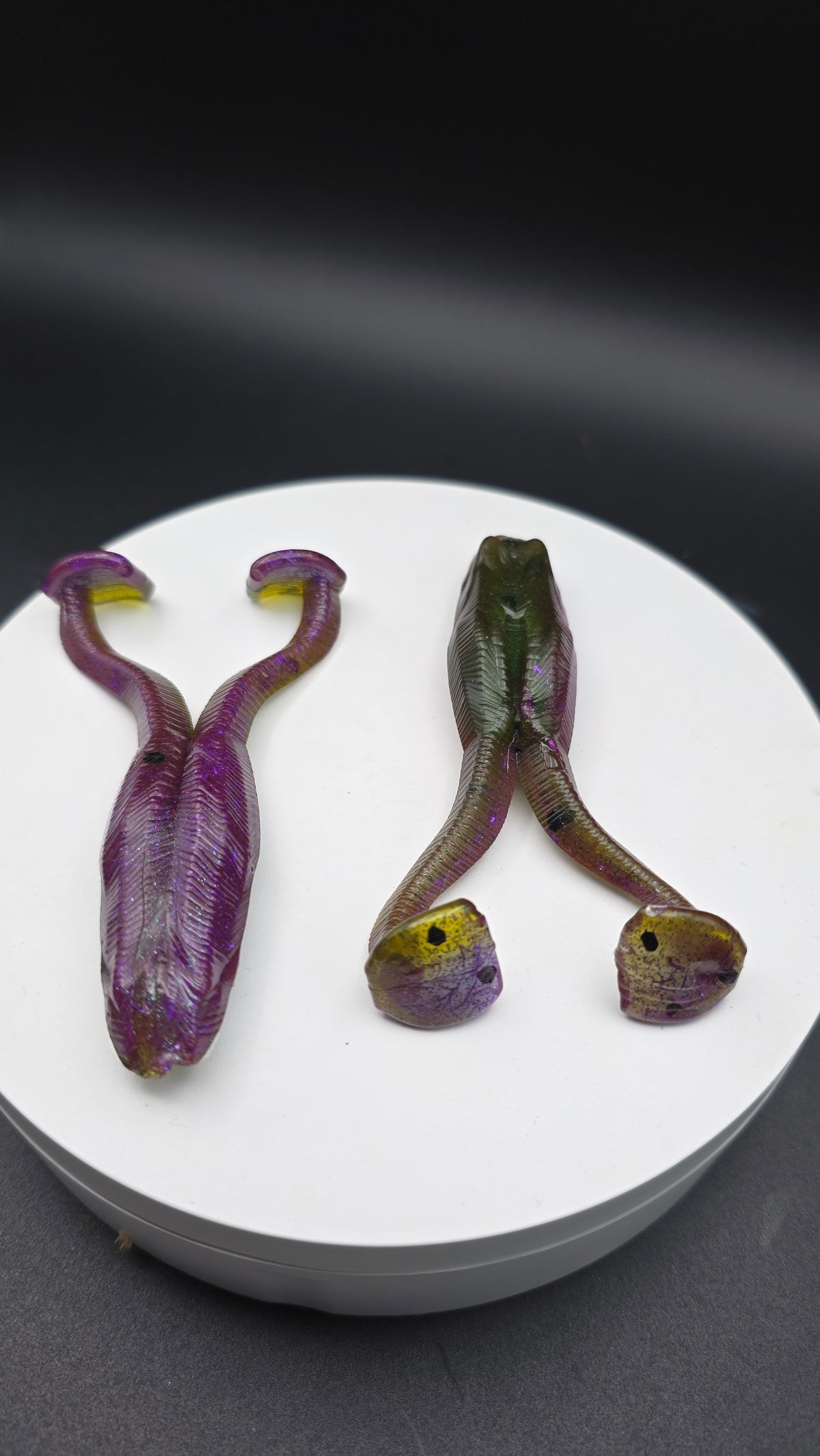 3.5" - Bone Tone Buzz Frog Topwater Softplastic
