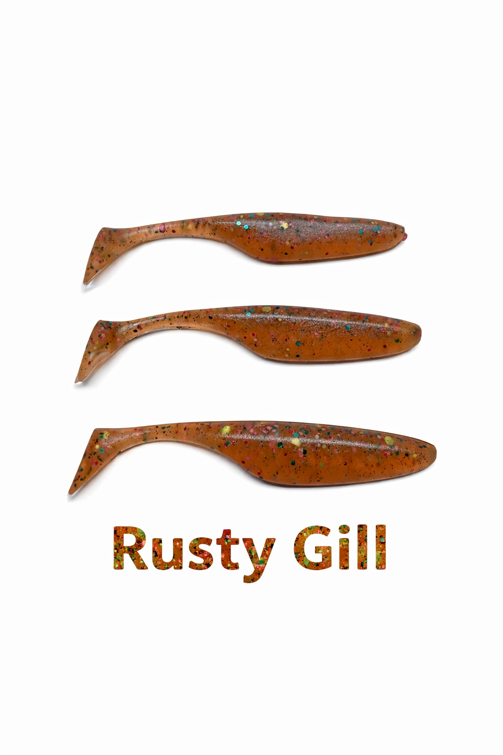 9pc. - Paddle Tail Swimbait 3.5"