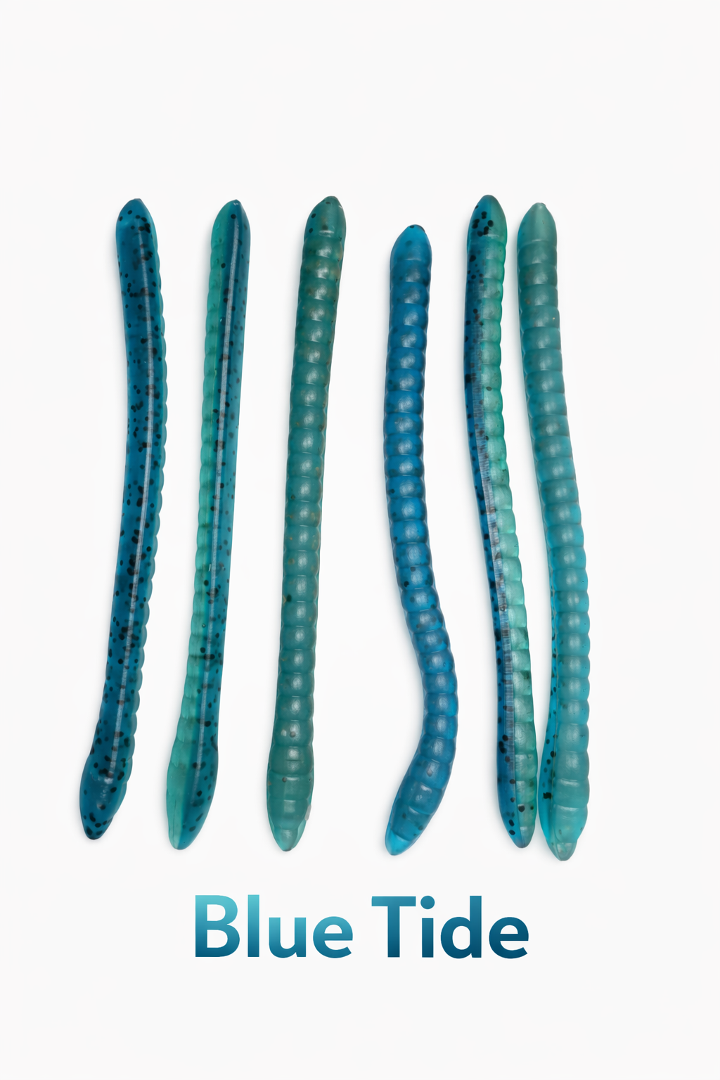 12pc. Shakey Head Finesse Worm - 5"