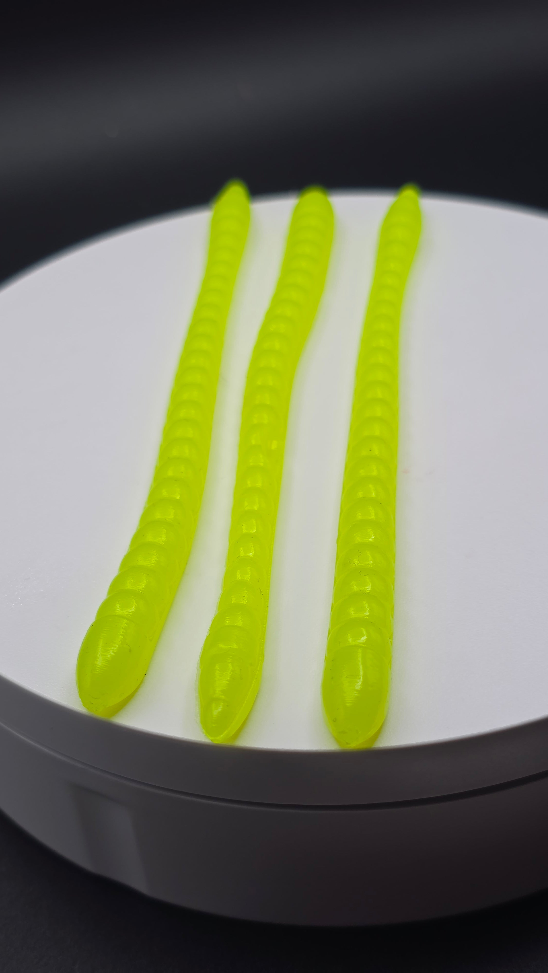 12pc. Shakey Head Finesse Worm - 5"