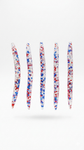 Patriot Punch – 5” Stick Worm | 10 Pack