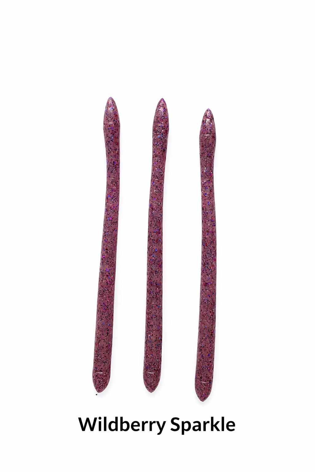 12pc. Shakey Head Finesse Worm - 5"