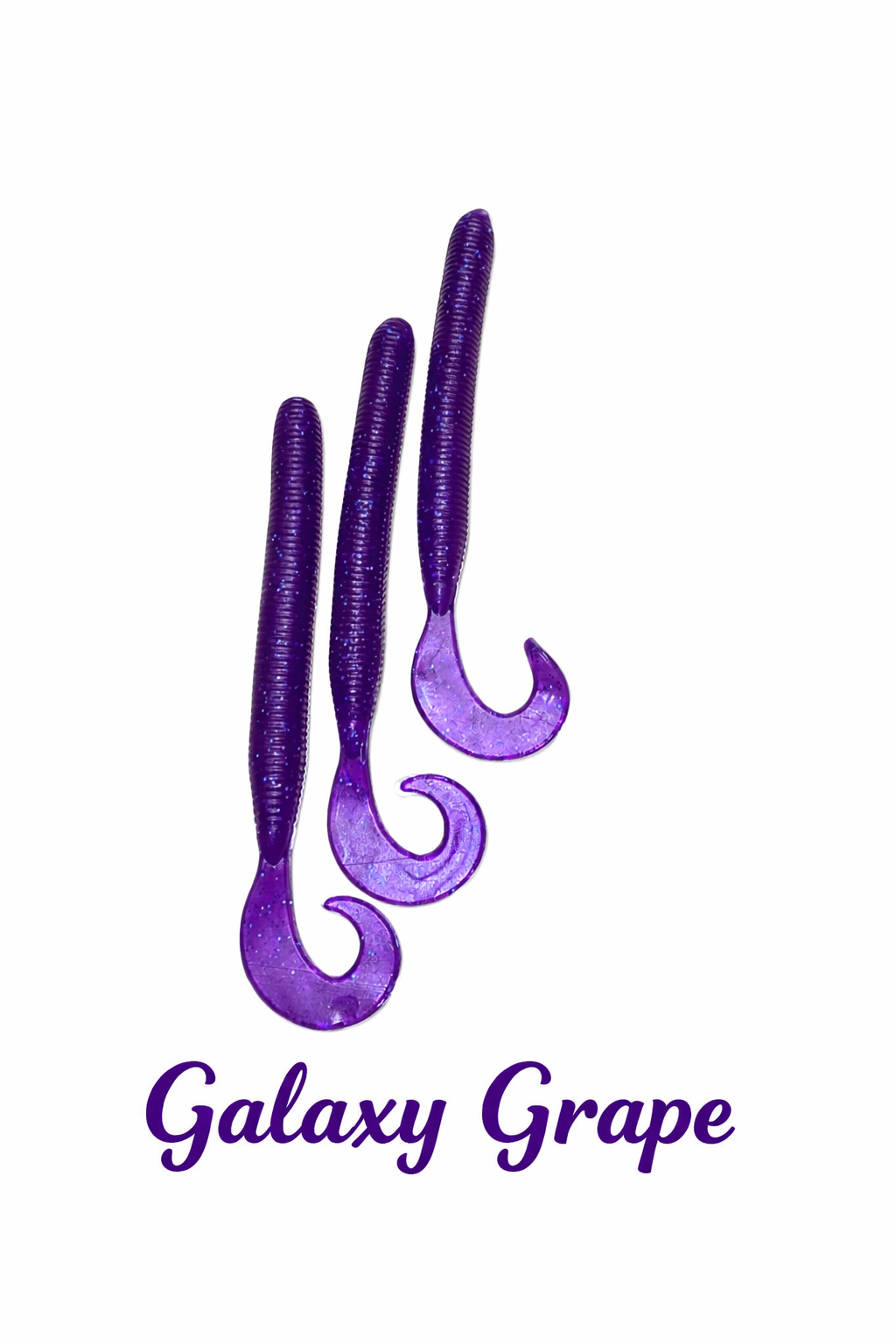 4” Curly Tail Worm – 9 Pack